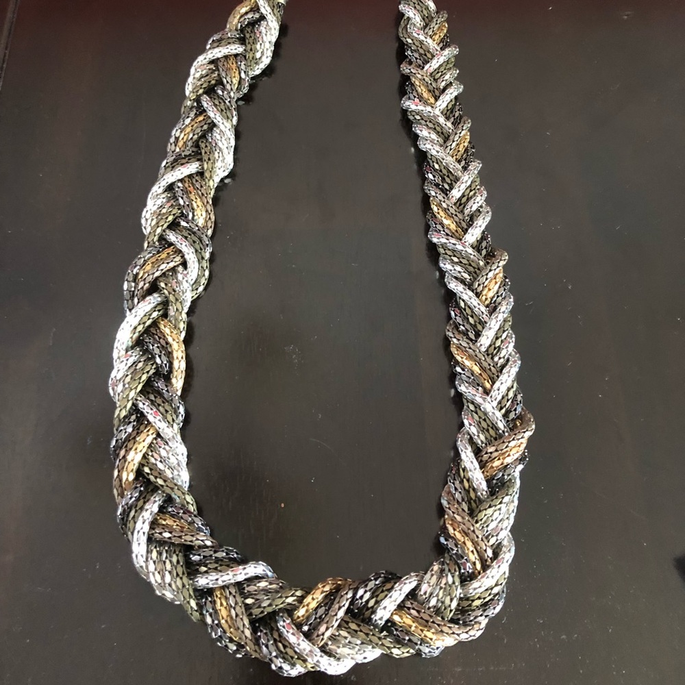 Chunky multitone necklace